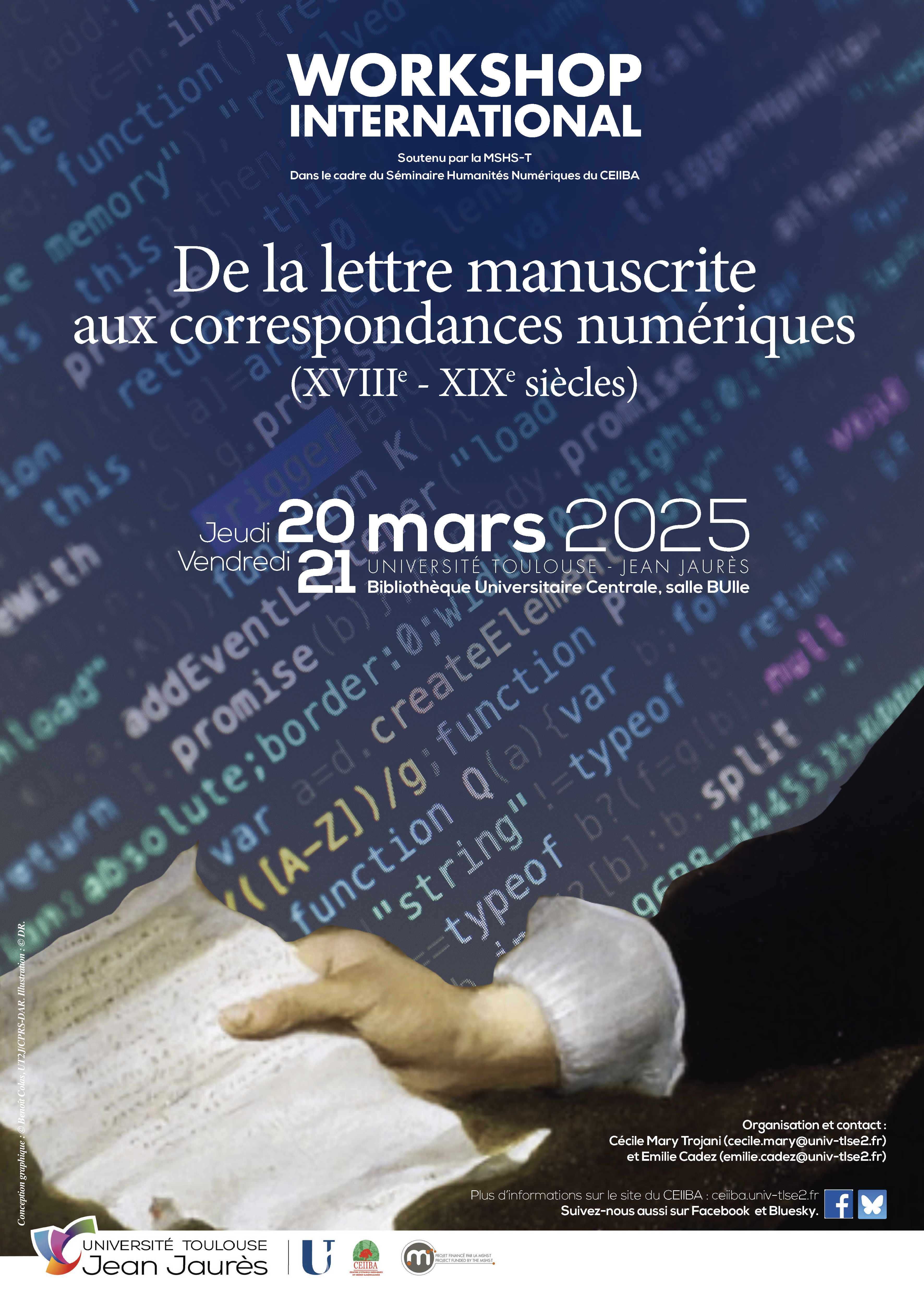 Affiche Workshop LMCN 20-21 mars 25 Cadez Mary