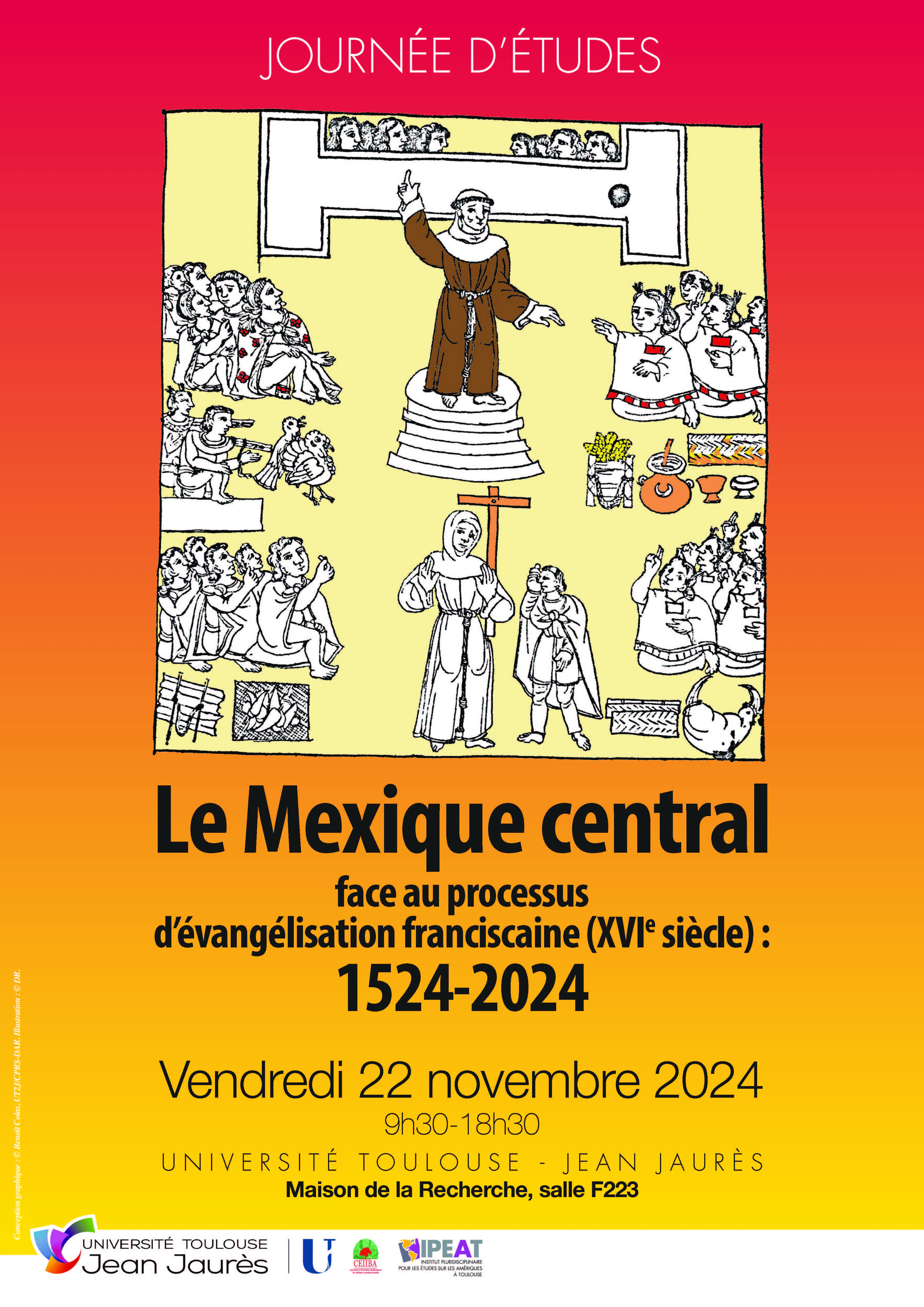 Affiche JE Mexique central 22 nov 24 Pugliese/Lesbre