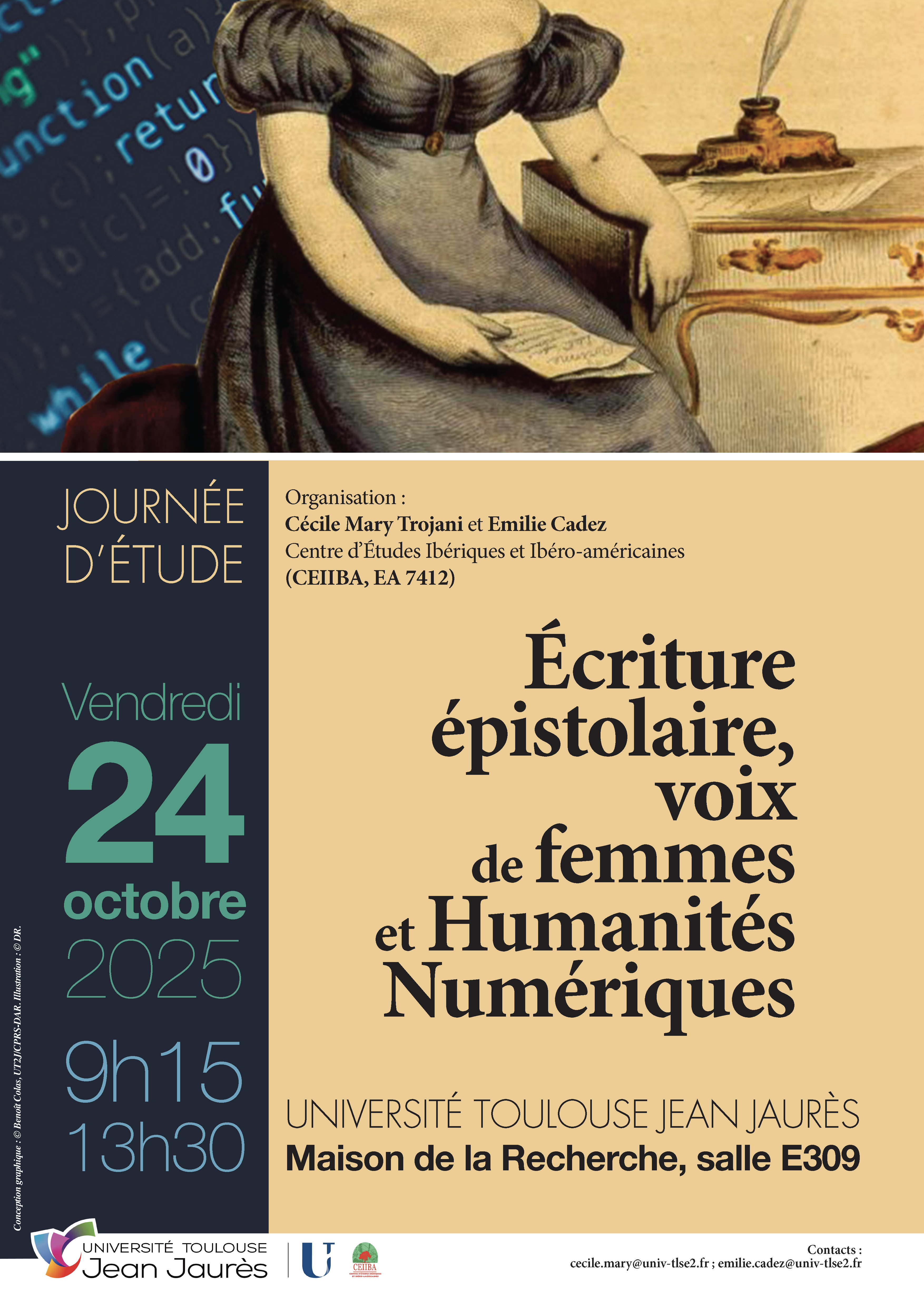Affiche JE Mary / Cadez 24 octobre 25