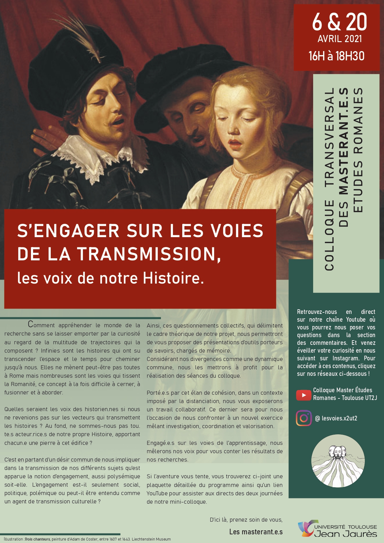 Affiche Colloque Master