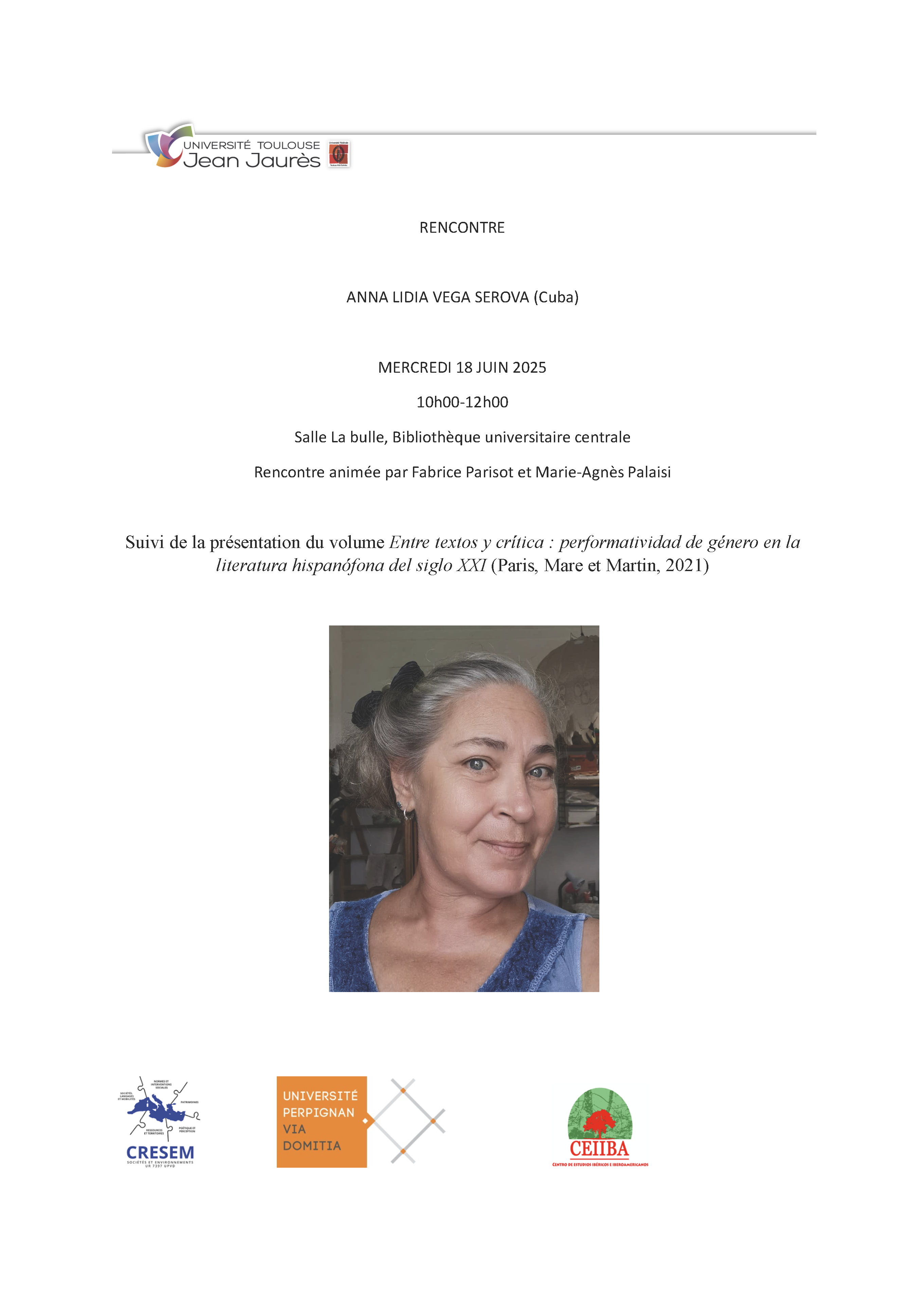 Affiche TR Vega mai 2025