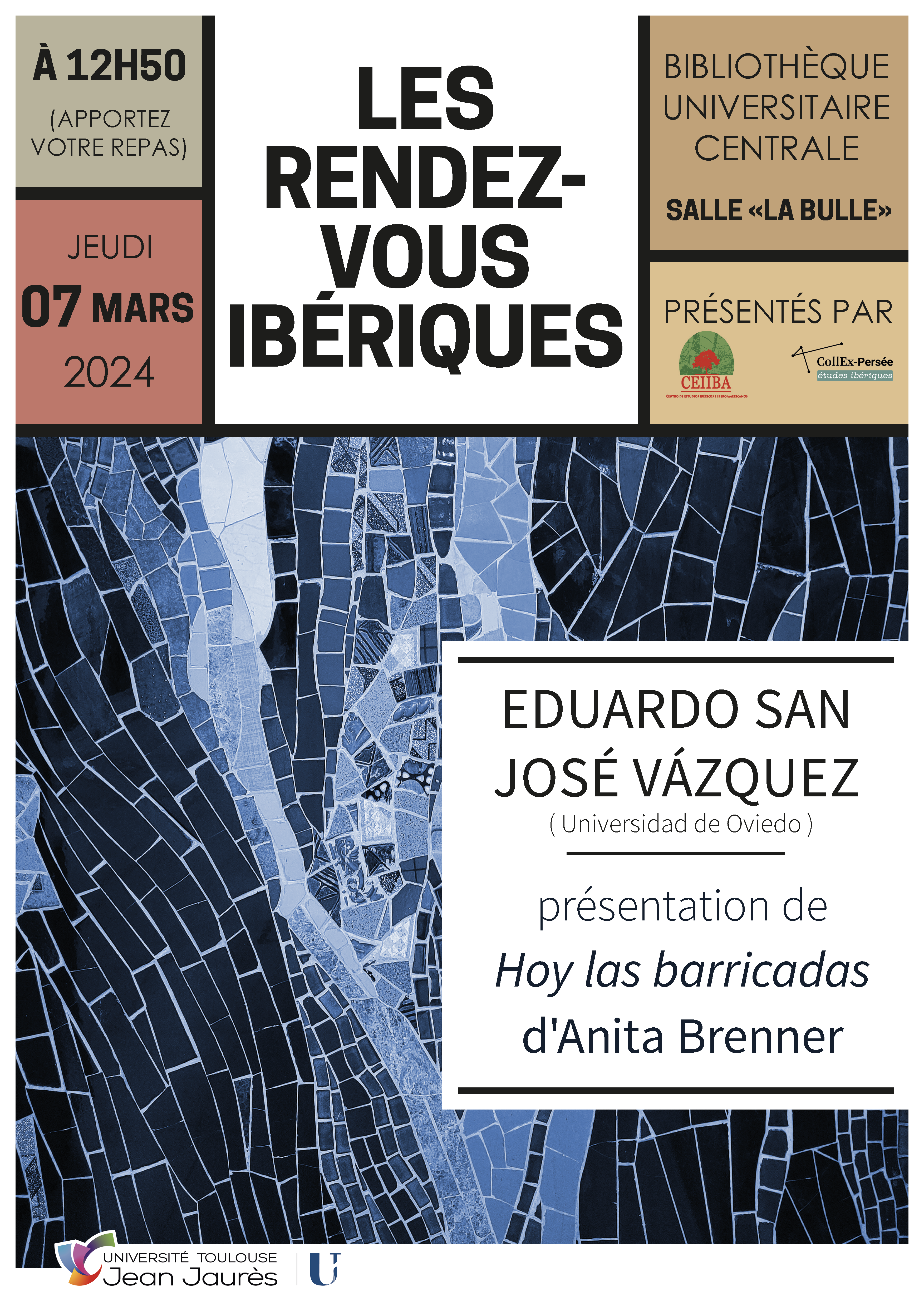 Affiche RDV Ibériques E. San José 07.03.24