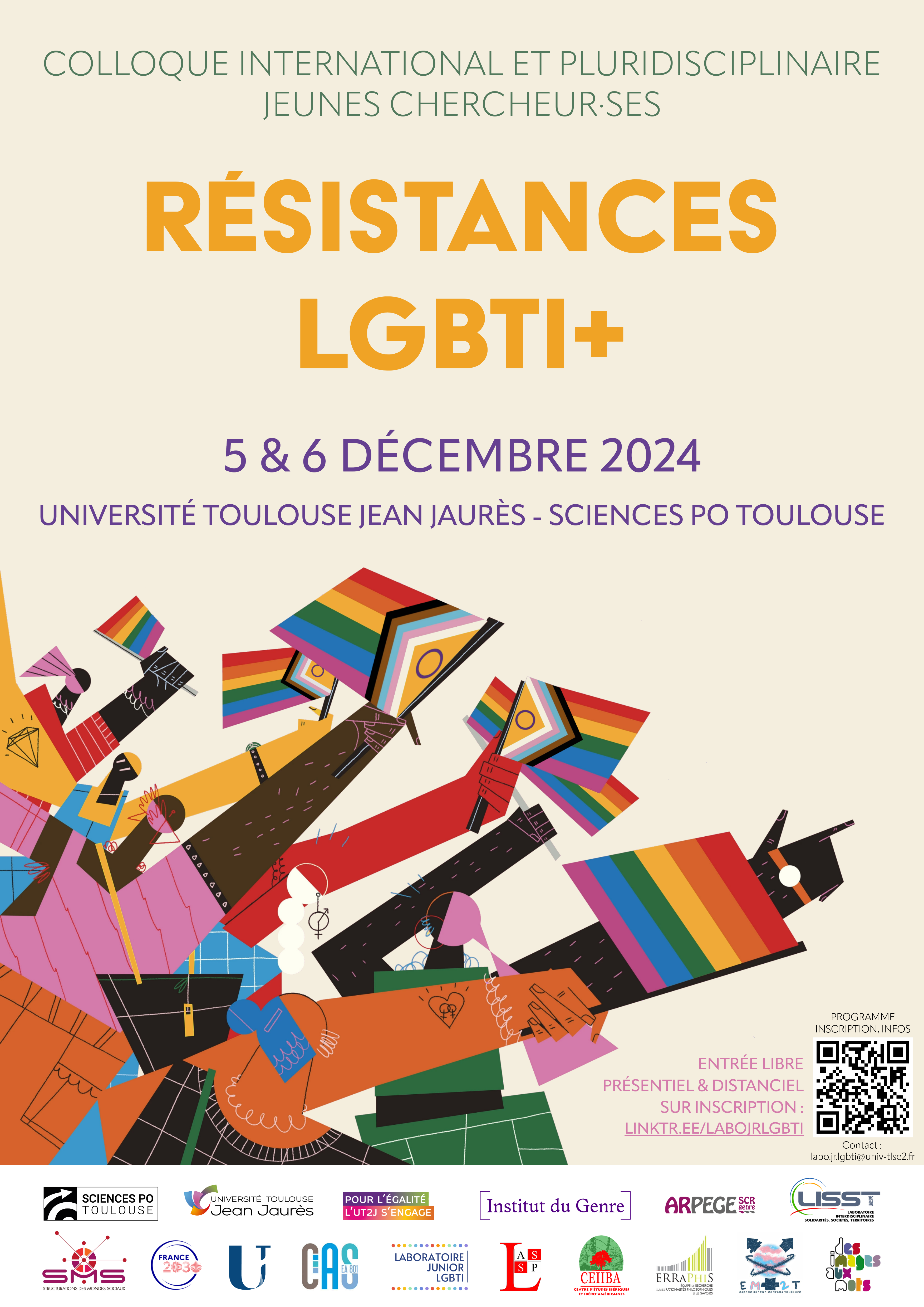 Affiche colloque Labo Jr LGBTI